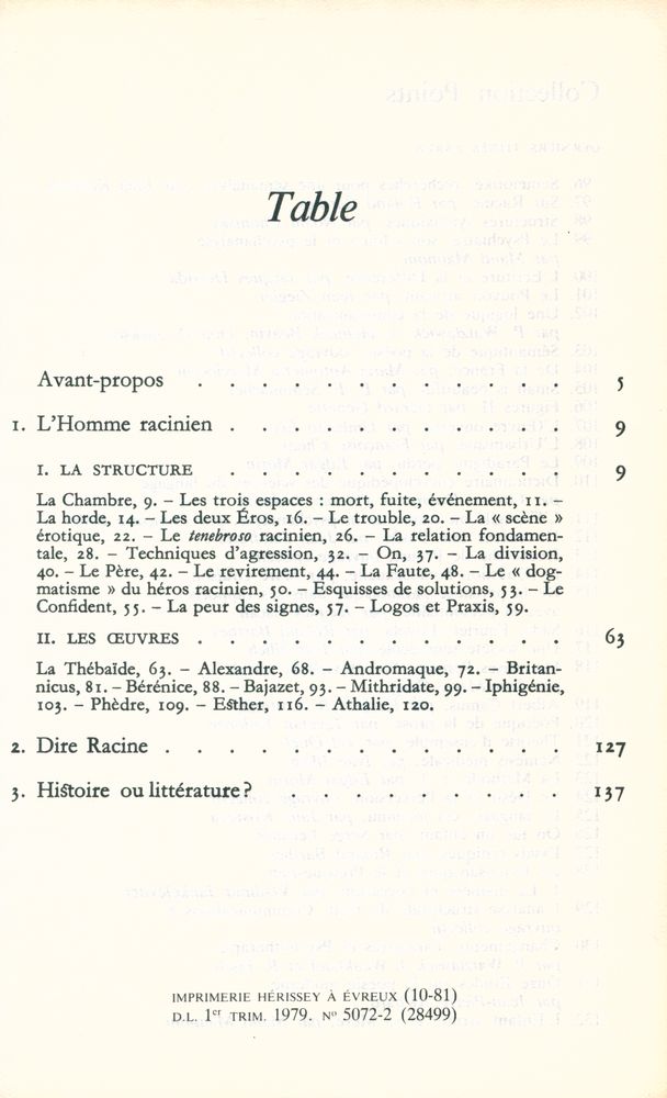 『Sur Racine』 2