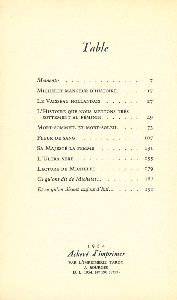 『MICHELET : par lui - même』 2