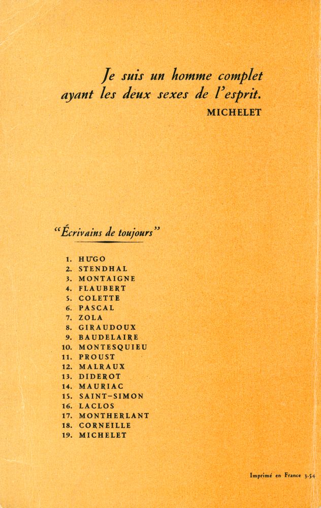 『MICHELET : par lui - même』 3