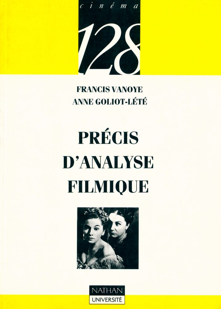 『PRÉCIS D'ANALYSE FILMIQUE』 1