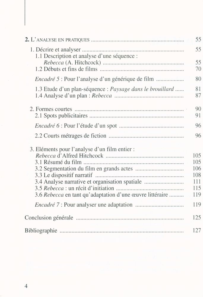『PRÉCIS D'ANALYSE FILMIQUE』 3