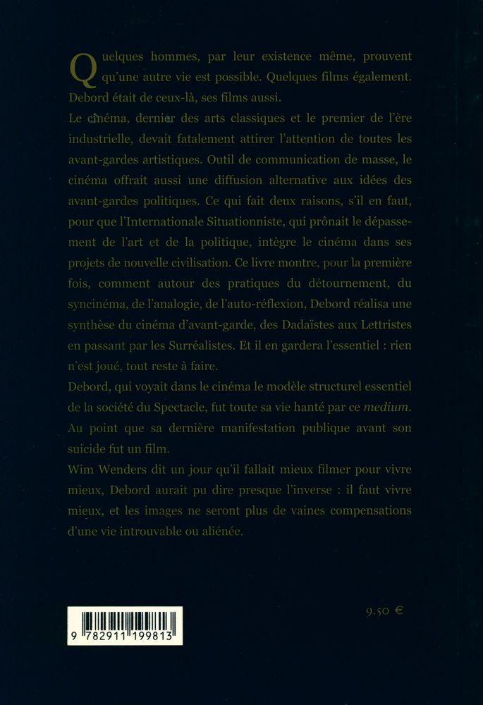 『INTRODUCTION AU CINÉMA DE GUY DEBORD ET DE L'AVANT - GARDE SITUATIONNISTE』 3