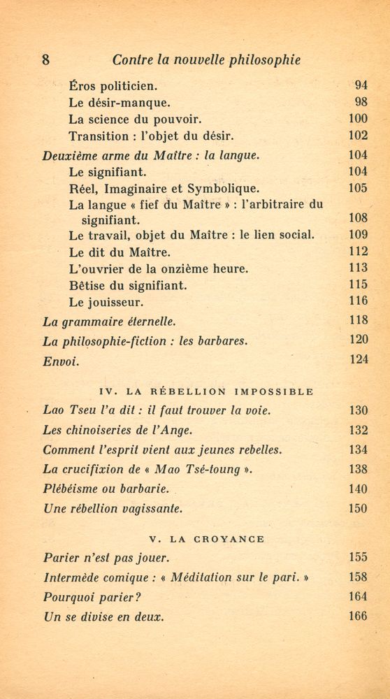 『contre la nouvelle philosophie』 3