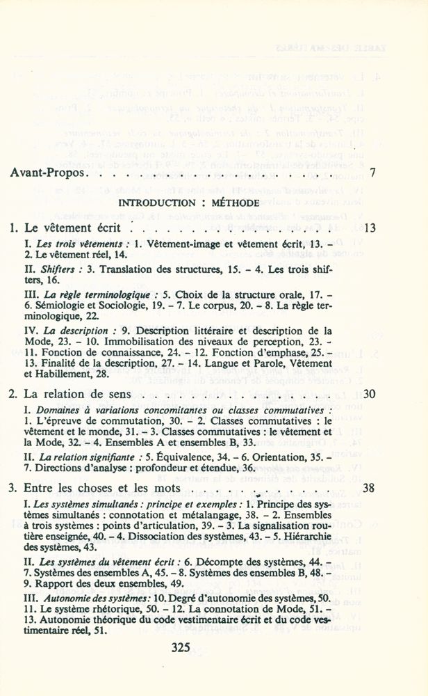 『Système de la Mode』 2