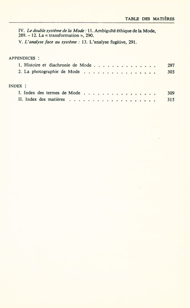 『Système de la Mode』 8