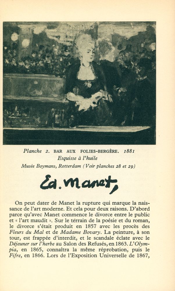 『ÉDOUARD MANET : 1832 - 1883』 2
