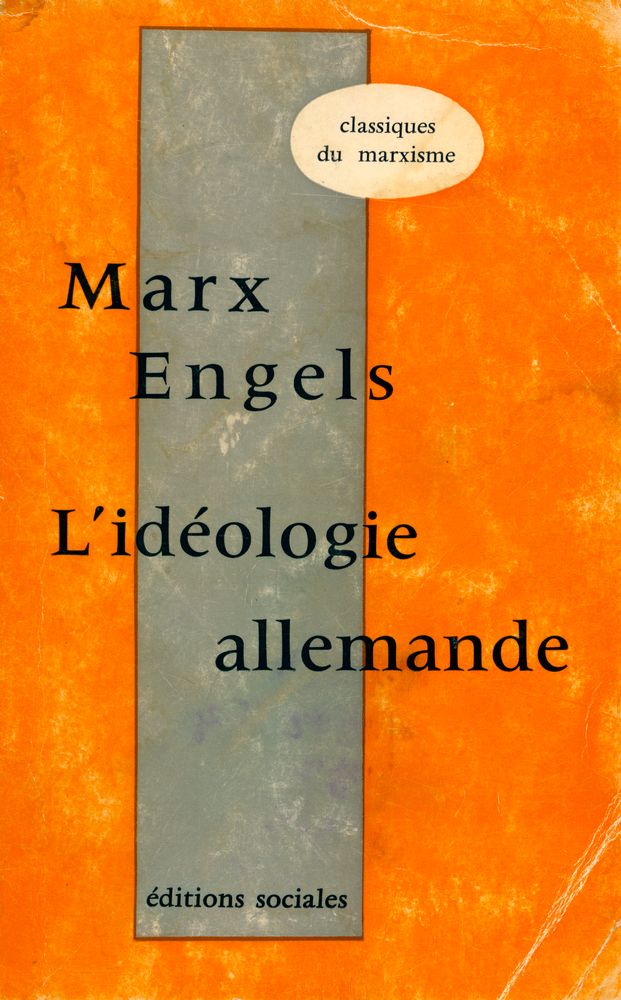 『L'idéologie allemande』 1