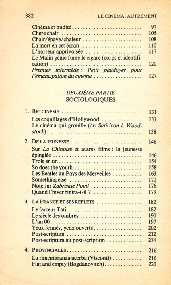 『LE CINÉMA, AUTREMENT』 3