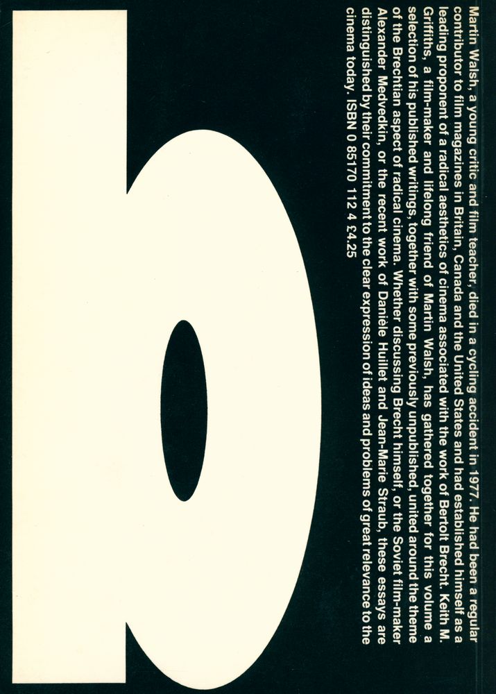 『THE BRECHTIAN ASPECT OF RADICAL CINEMA』 3