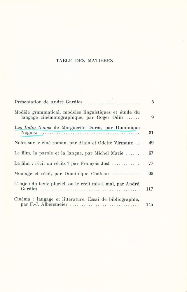 『CAHIERS DU 20e siècle : CINÉMA ET LITTÉRATURE』 2