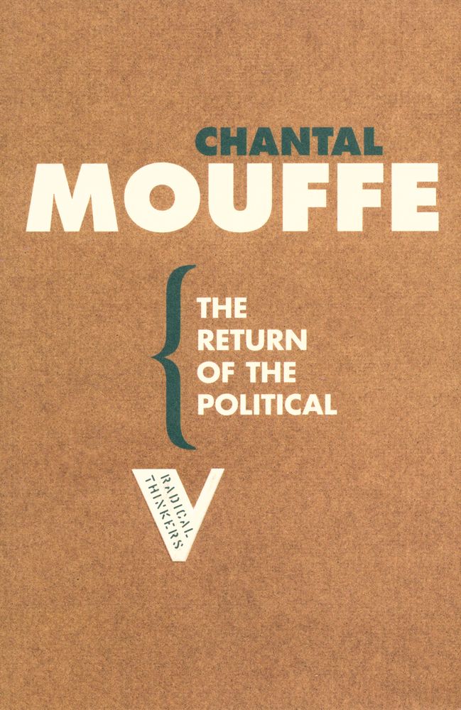 『THE RETURN OF THE POLITICAL』 1