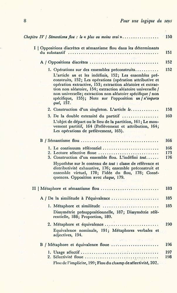 『Pour une logique du sens』 5
