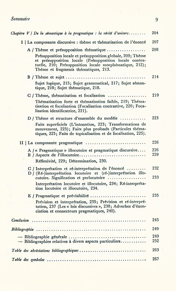 『Pour une logique du sens』 6