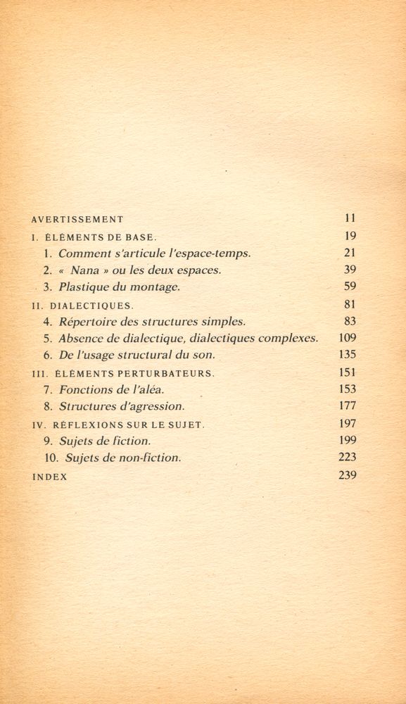 『Une praxis du cinéma』 2
