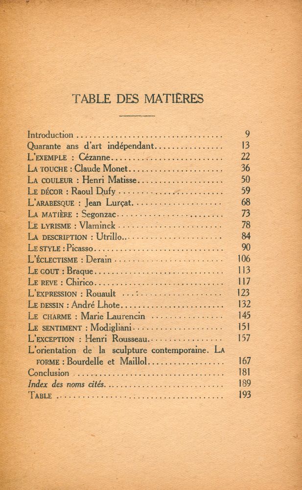 『PANORAMA DE LA PEINTURE FRANÇAISE CONTEMPORAINE』 2