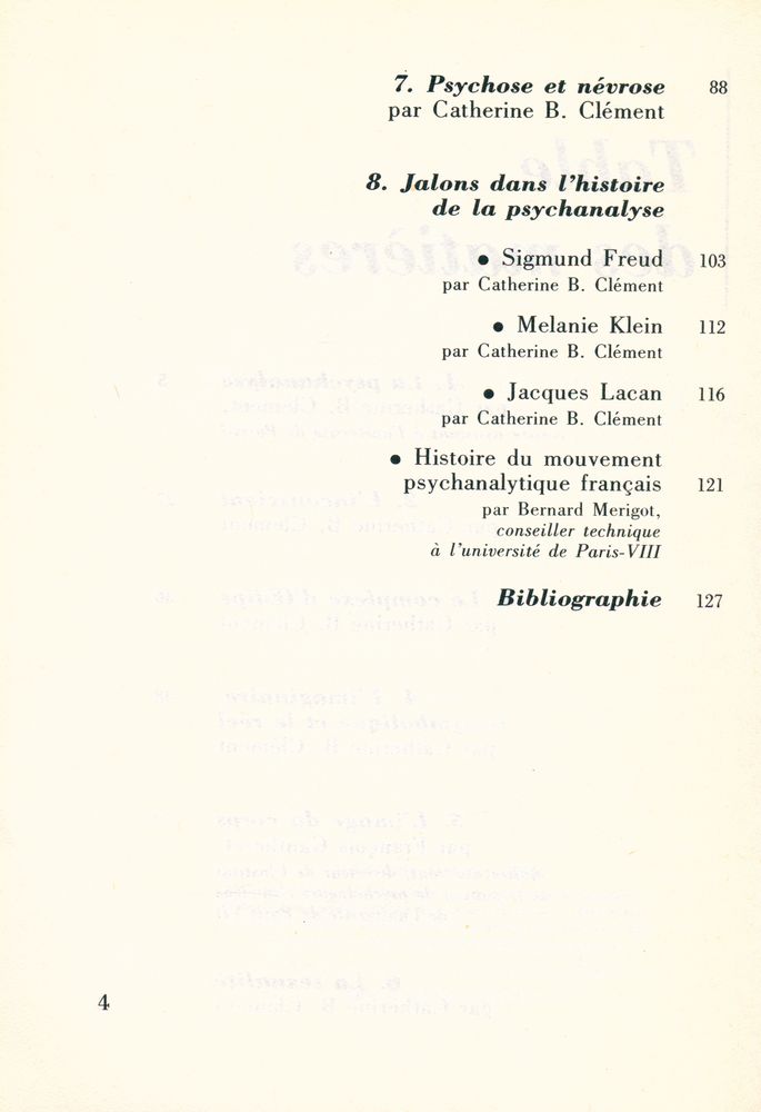 『la psychanalyse』 3