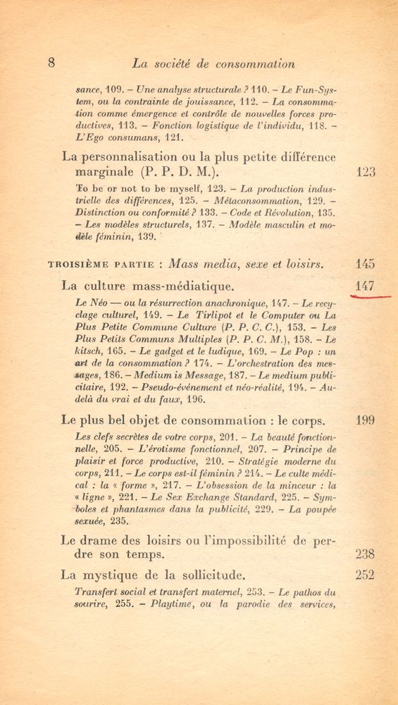 『La société de consommation : ses mythes ses structures』 3