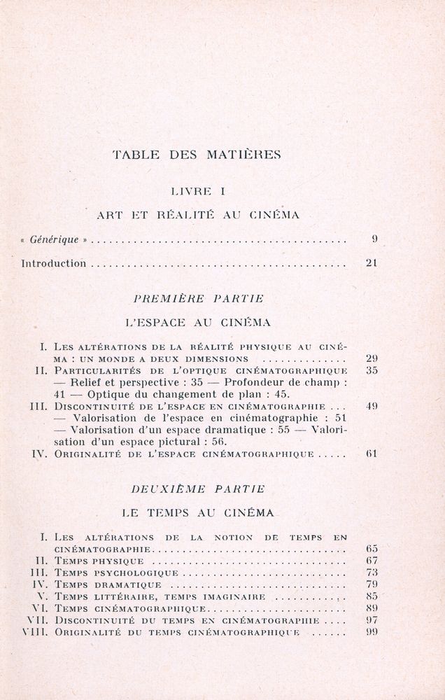 『LES FONDEMENTS DE L'ART CINÉMATOGRAPHIQUE Ⅰ : Art et Réalité au Cinéma』 2