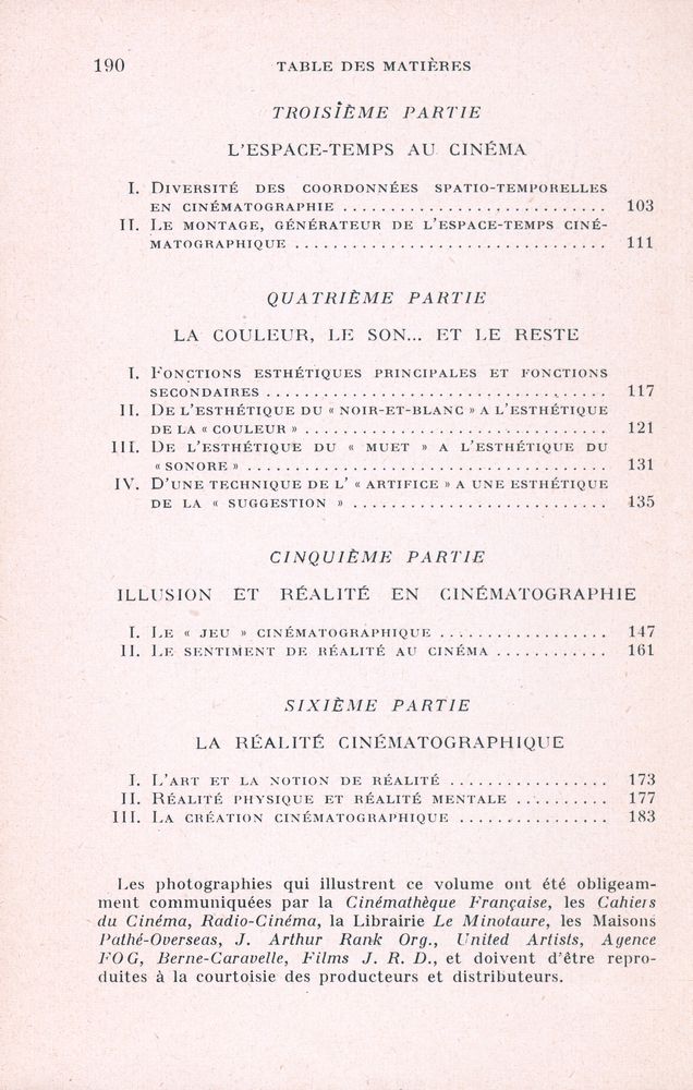 『LES FONDEMENTS DE L'ART CINÉMATOGRAPHIQUE Ⅰ : Art et Réalité au Cinéma』 3