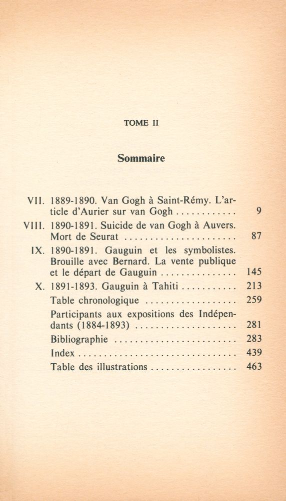 『Le post - impressionnisme de van Gogh à Gauguin : TOME Ⅱ』 2