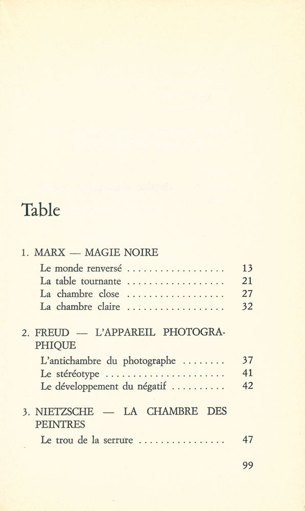 『CAMERA OBSCURA : DE L'IDEOLOGIE』 2