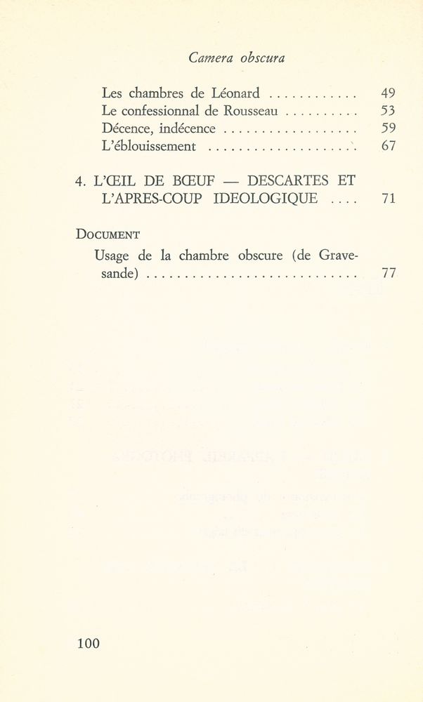 『CAMERA OBSCURA : DE L'IDEOLOGIE』 3