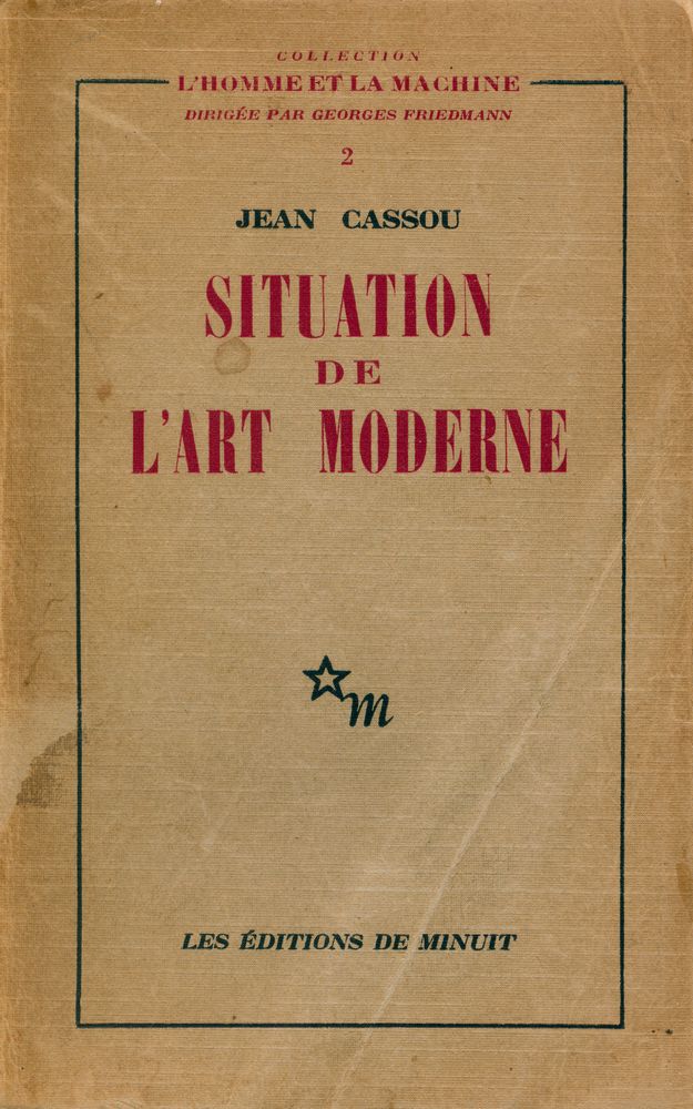 『SITUATION DE L'ART MODERNE』 1