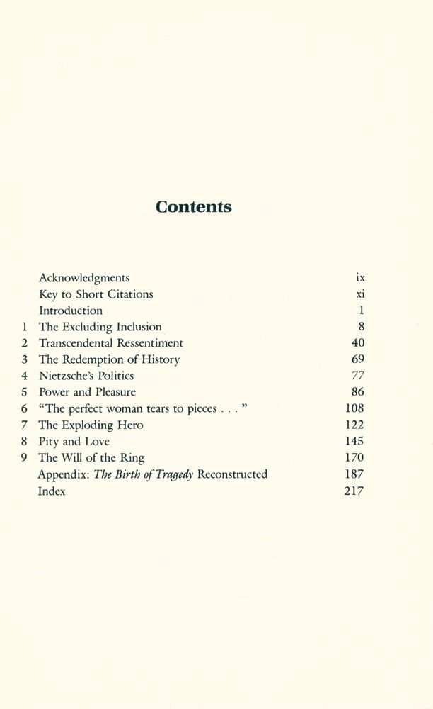 『Nietzsche's Voice』 2