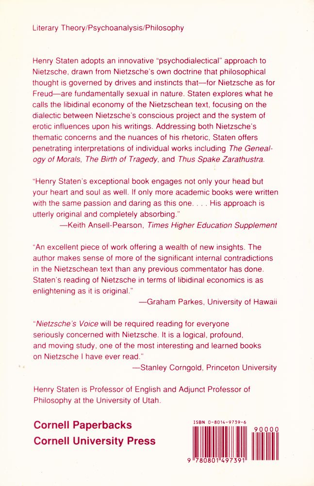 『Nietzsche's Voice』 3