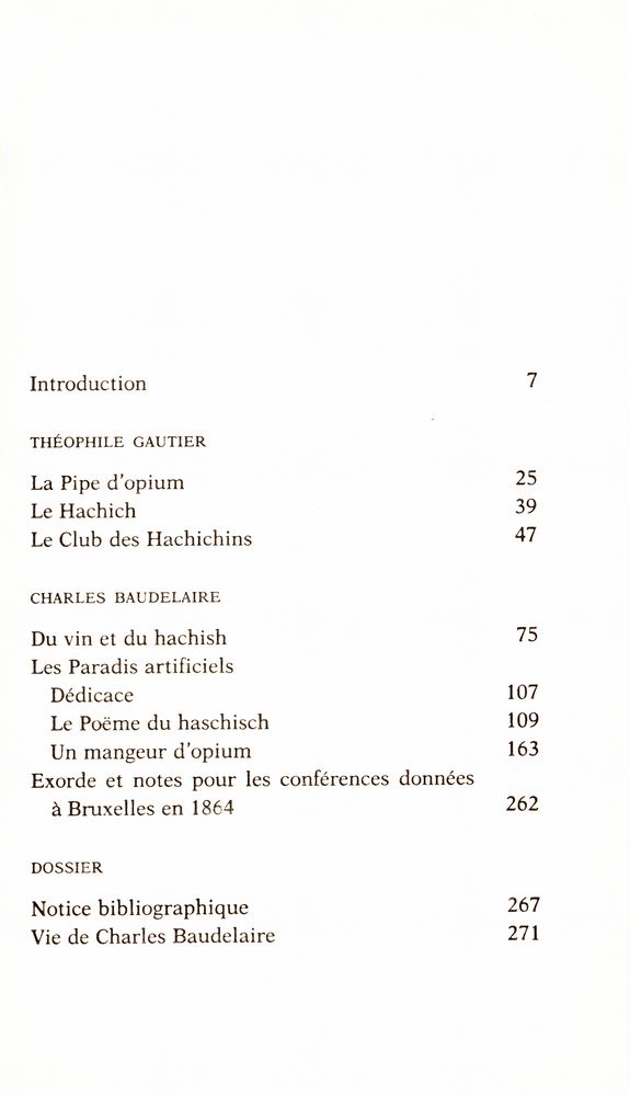 『Les Paradis artificiels』 2