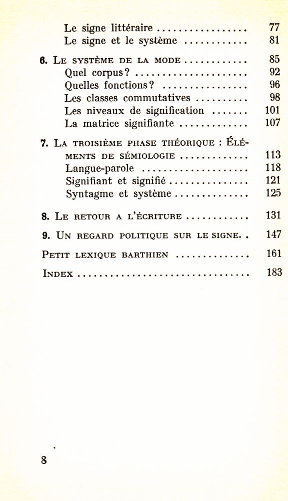 『RORALND BARTHES : un regard politique sur le signe』 3