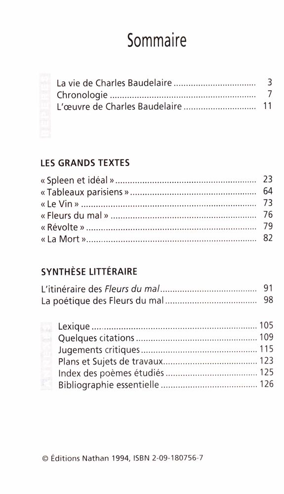 『Les Fleurs du mal : Charles Baudelaire』 2