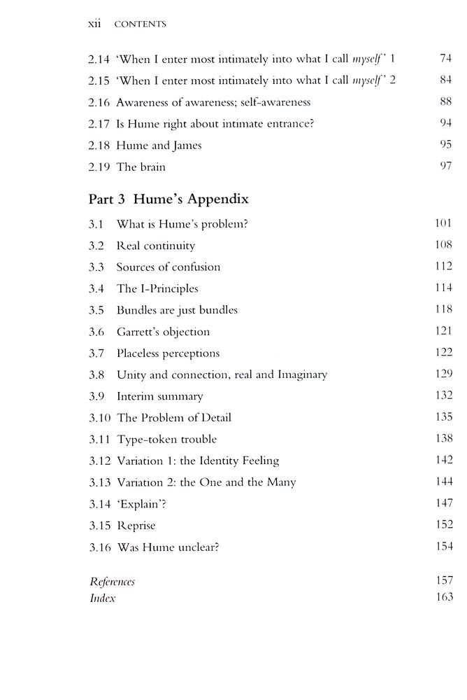 『the EVIDENT CONNEXION : Hume on Personal Identity』 3