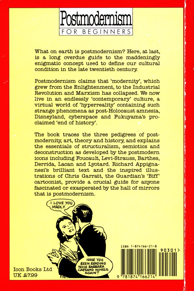 『Postmodernism FOR BEGINNERS』 3