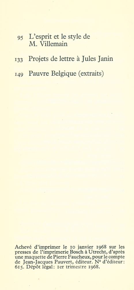 『BAUDELAIRE POLEMISTE』 3