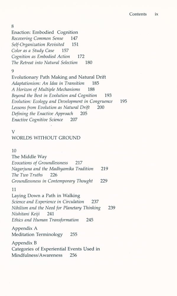 『The Embodied Mind : Cognitive Science and Human Experience』 4