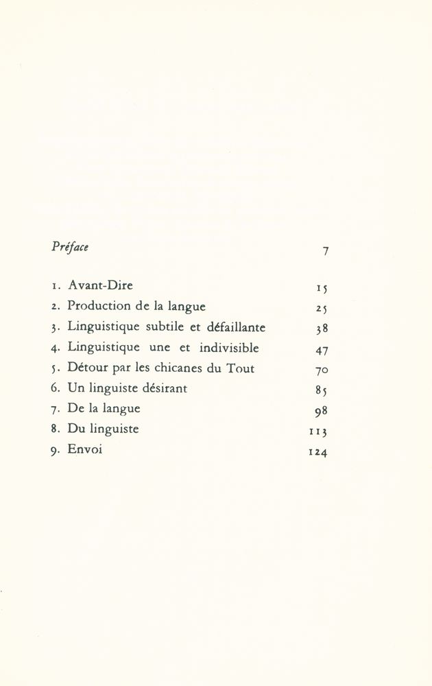 『L'amour de la langue』 2