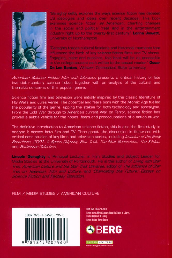 『AMERICAN SCIENCE FICTION FILM AND TELEVISION』 3