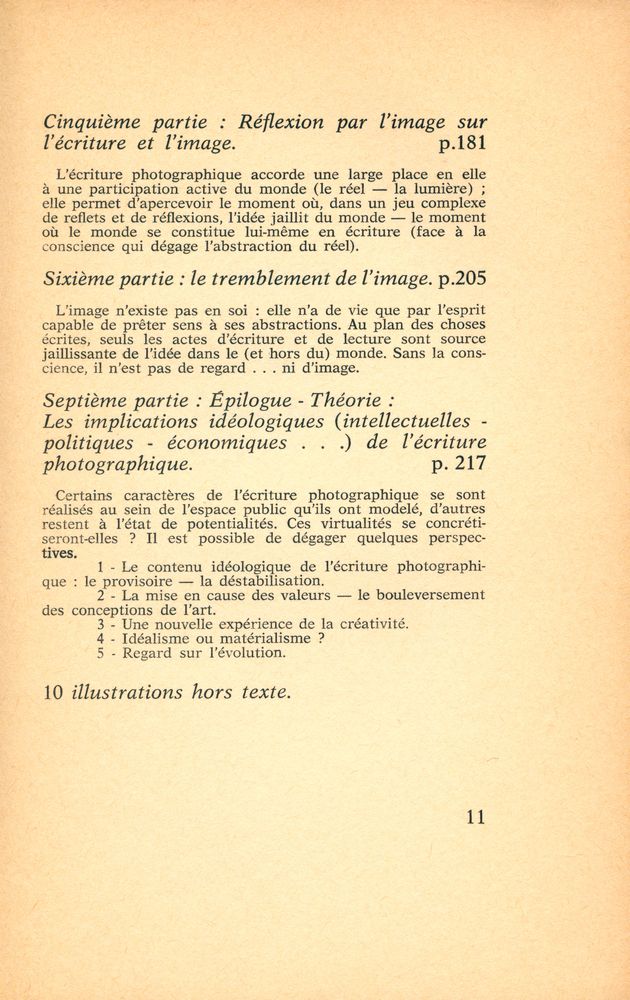 『L'ÉCRITURE PHOTOGRAPHIQUE : SES IMAGES』 5