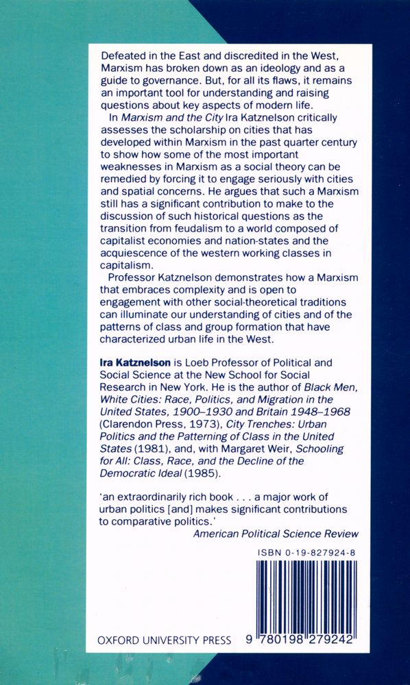 『Marxism and the City』 3