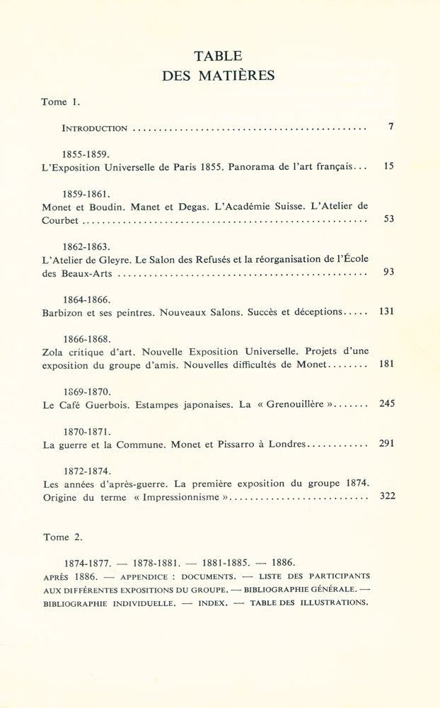『Histoire de l'Impressionnisme Ⅰ』 2