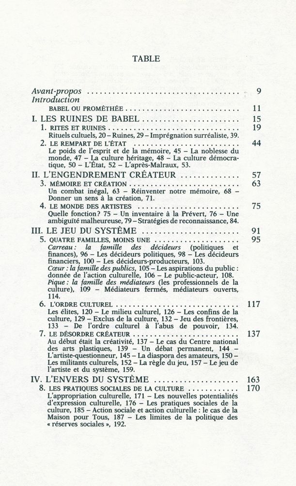 『Le mythe de Babel』 2