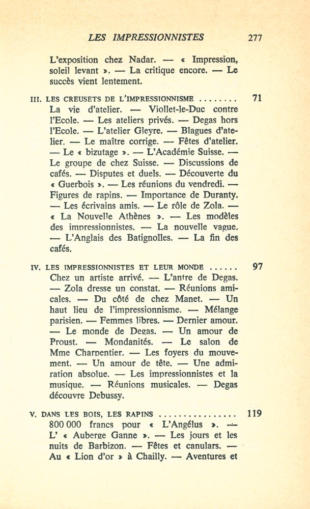 『LA VIE QUOTIDIENNE DES IMPRESSIONNISTES : 1863 - 1883』 3