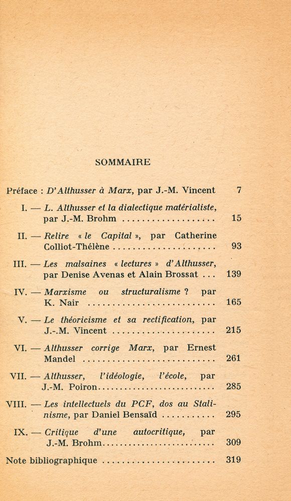 『Contre Althusser』 2