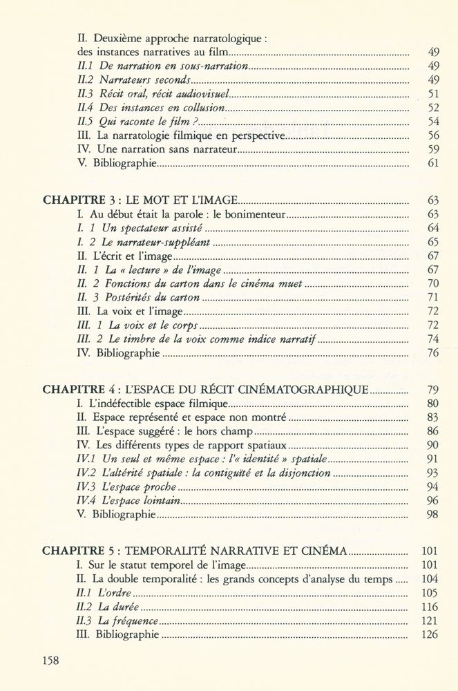 『CINÉMA ET RÉCIT Ⅱ - LE RÉCIT CINÉMATOGRAPHIQUE』 3