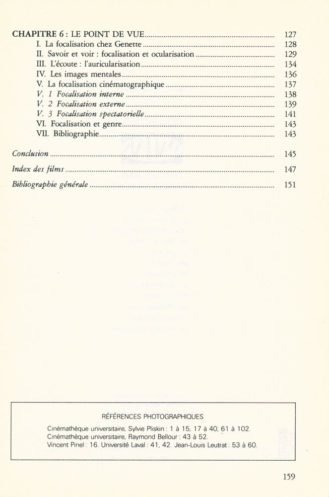 『CINÉMA ET RÉCIT Ⅱ - LE RÉCIT CINÉMATOGRAPHIQUE』 4