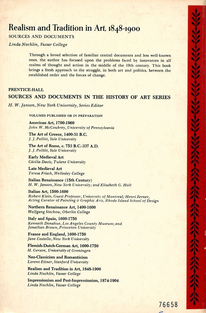 『Realism and Tradition in Art 1848 - 1900』 3