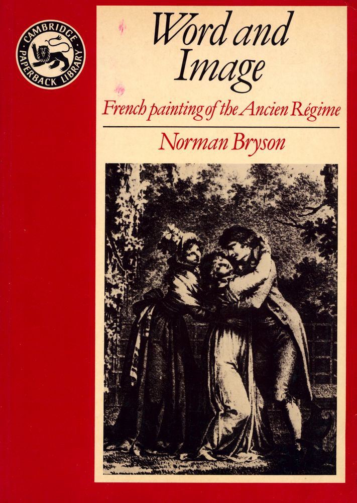 『Word and image : French painting of the Ancien Régime』 1