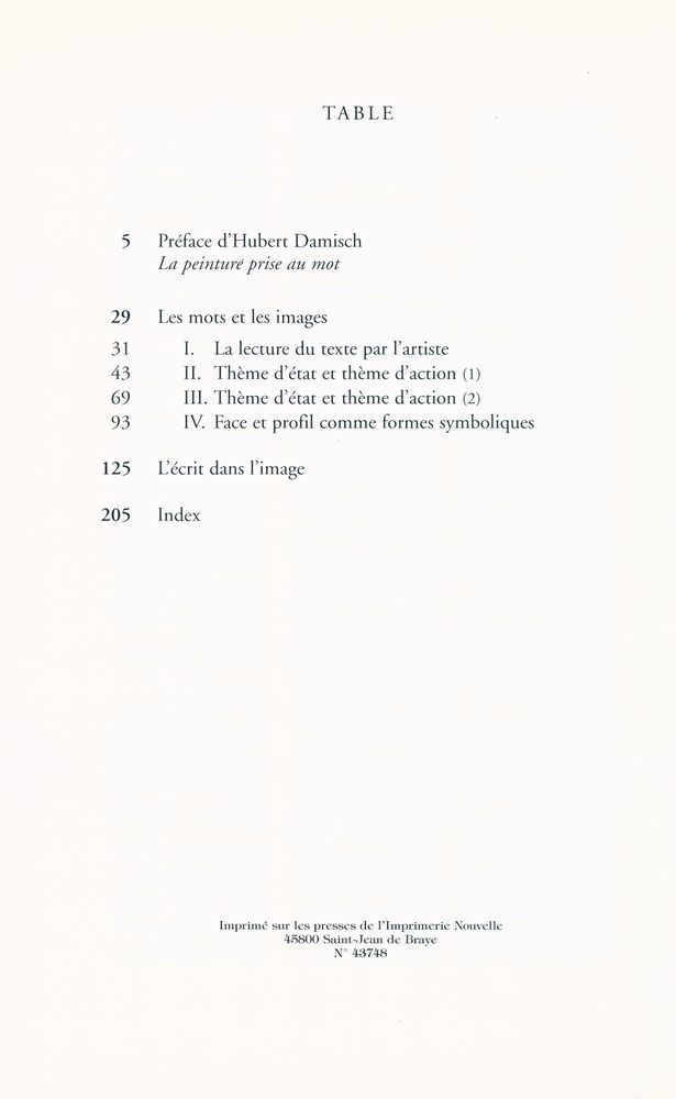 『Les Mots et les Images』 2