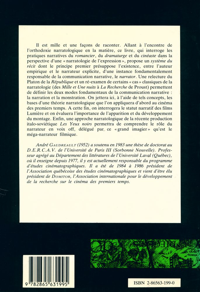 『DU LITTERAIRE AU FILMIQUE : SYSTEME DU RECIT』 4